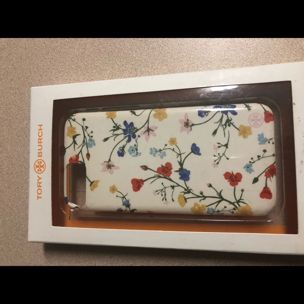 Authentic Tory Burch iPhone 7 hard shell case
